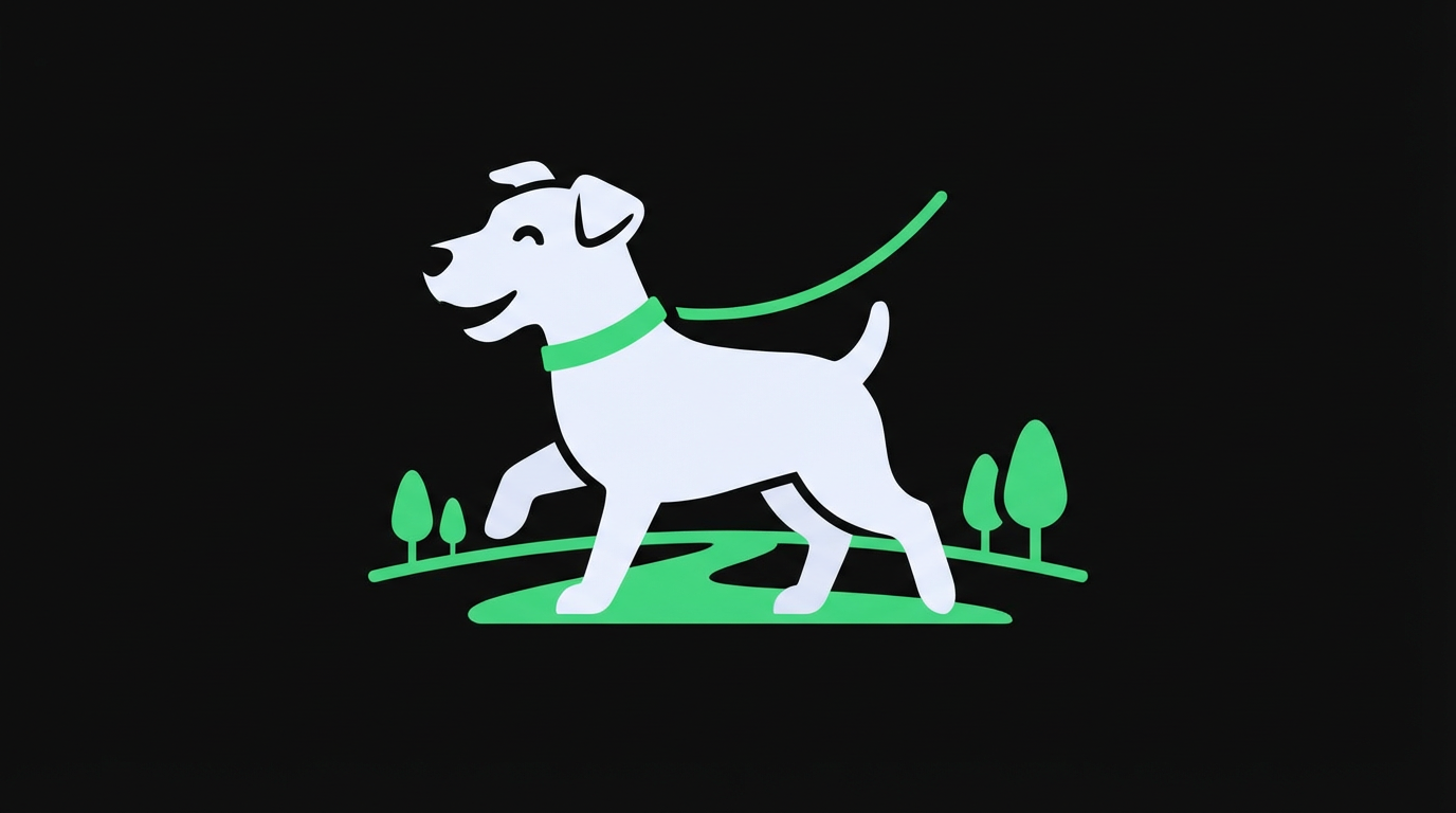 Dog on a walk – TailSense tracks energy level and walks